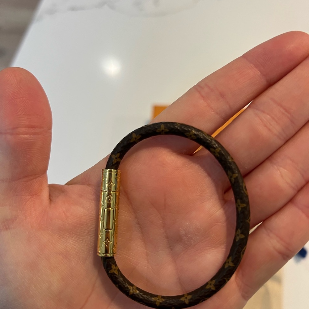 Louis Vuitton Leather Bracelet - Picture 4 of 8